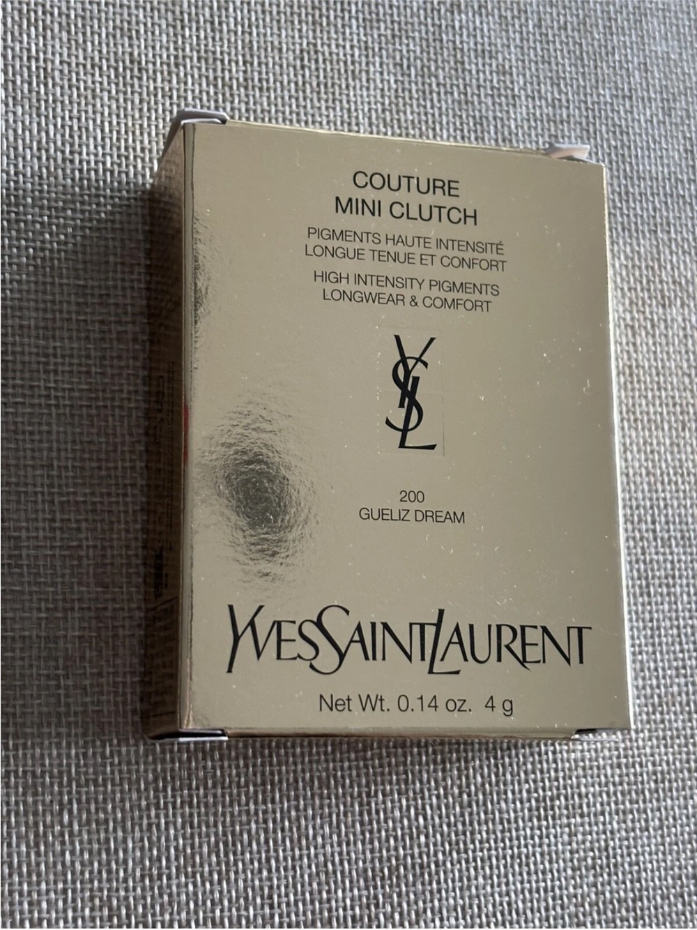 Yves Saint Laurent Couture Mini Clutch Eyeshadow - Gold